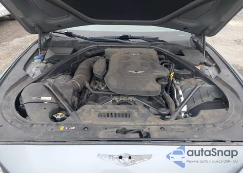 2017 Genesis G80 3.8 z USA, uszkodzony, nr VIN KMHGN4JE9HU188079